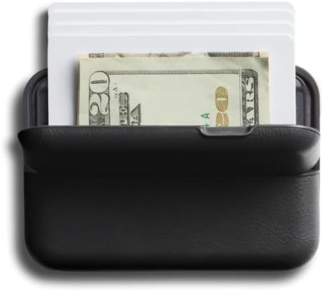Bellroy Flip Case Second Edition – (Card Case, Hardshell Wallet) - Black