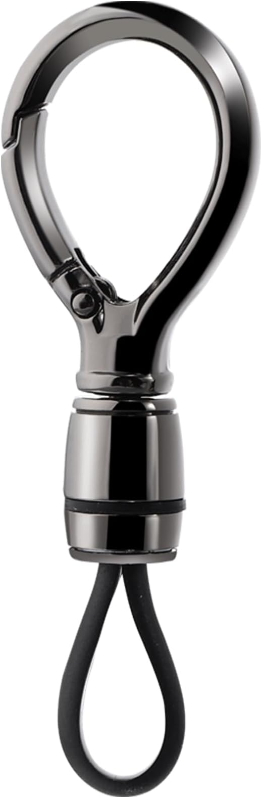 Universal Keychain for Men and Women,Simplicity Key Ring Clip, Double layer buckle Car Key chain