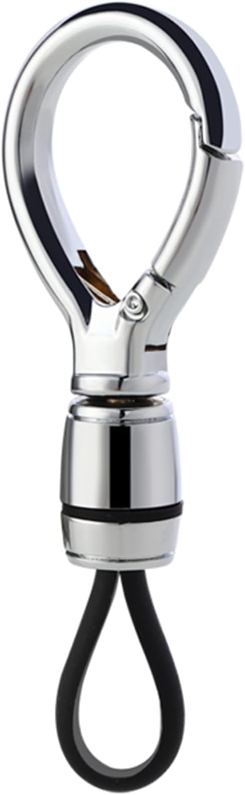 Universal Keychain for Men and Women,Simplicity Key Ring Clip, Double layer buckle Car Key chain