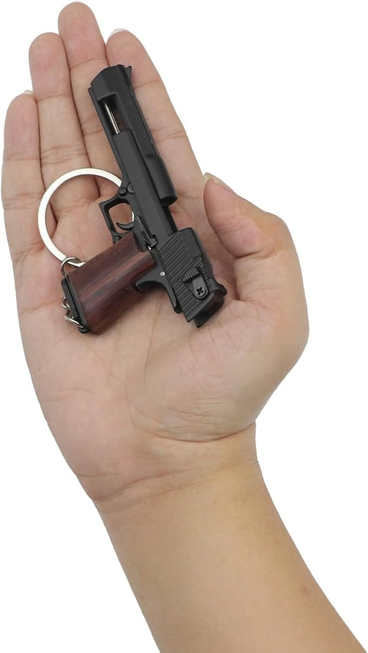 Mini Keychain Ornament Pendant Key Chain Tiny Key Rings Collection Gift for Car Bag Men Army Fans