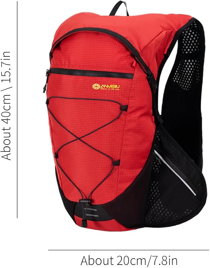 Running Backpack, Cycling Bag, Off-Road Running Backpack, 10L Marathon Running Vest Bag, Hiking Backpack