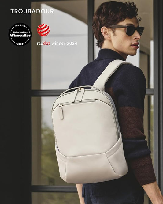 Troubadour Apex Compact Backpack 3.0-16L Premium Laptop Backpack - Ergonomic & Water Resistant - Designed for Work and Travel - Scree