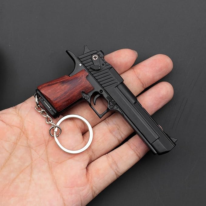 Mini Keychain Ornament Pendant Key Chain Tiny Key Rings Collection Gift for Car Bag Men Army Fans