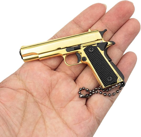 Mini Keychain Ornament Pendant Key Chain Tiny Key Rings Collection Gift for Car Bag Men Army Fans