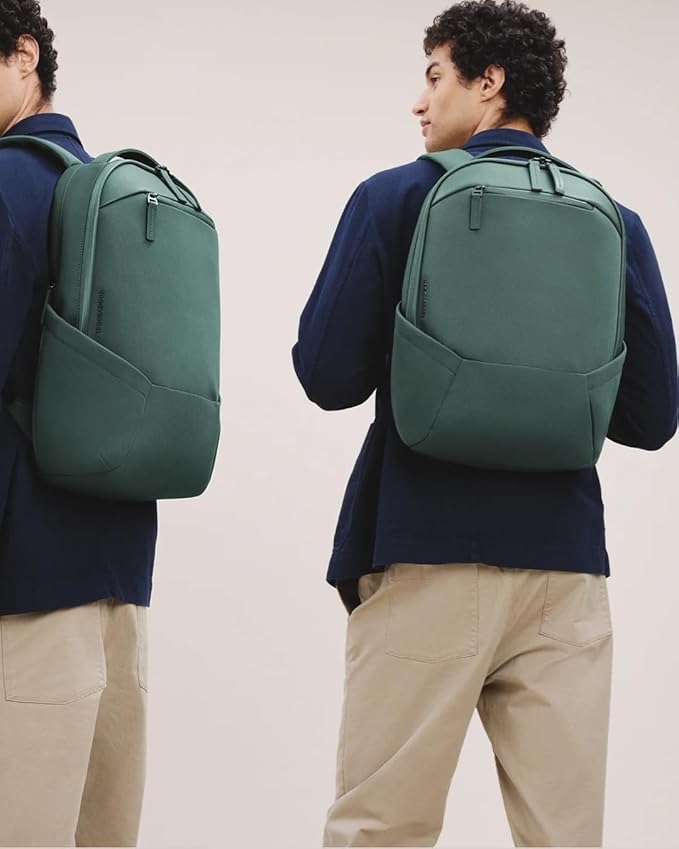 Troubadour Apex Backpack 3.0-25L Premium Laptop Backpack - Ergonomic & Water Resistant - Designed for Work and Travel - Livid Green