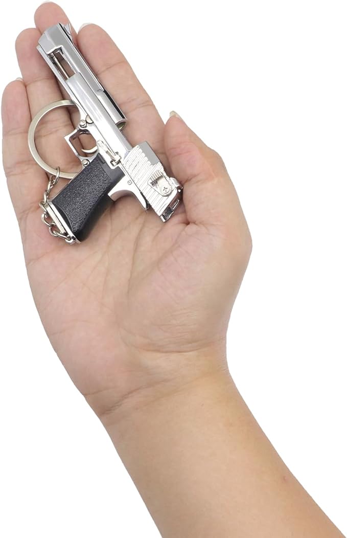 Mini Keychain Ornament Pendant Key Chain Tiny Key Rings Collection Gift for Car Bag Men Army Fans