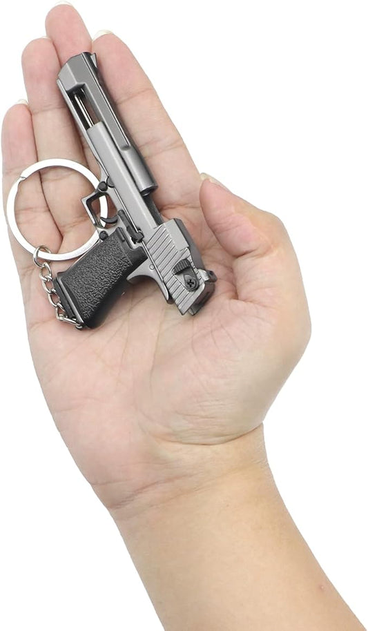 Mini Keychain Ornament Pendant Key Chain Tiny Key Rings Collection Gift for Car Bag Men Army Fans