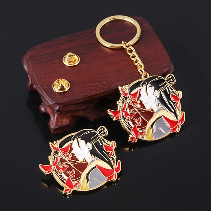 SONGCHANGJEWELRY JJK Keychain Satoru - Anime Figure Enamel Key Pendant - Men Women Keyring Jewelry