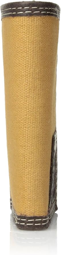 Timberland PRO Men's Canvas Leather RFID Trifold Wallet with Zippered Pockets