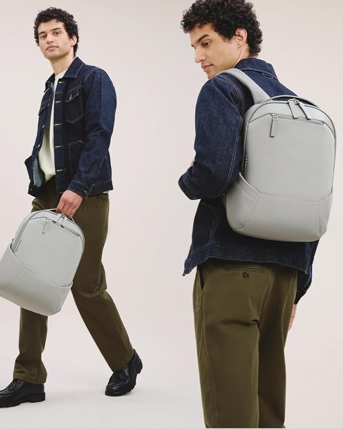 Troubadour Apex Compact Backpack 3.0-16L Premium Laptop Backpack - Ergonomic & Water Resistant - Designed for Work and Travel - Scree