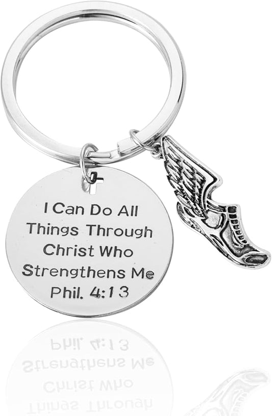 Running Accessories, Runner Gifts for Men, Cross Country Running Gifts for Men and Women, Track and Field Keychain, Track and Field Accessories, Marathon Accessories