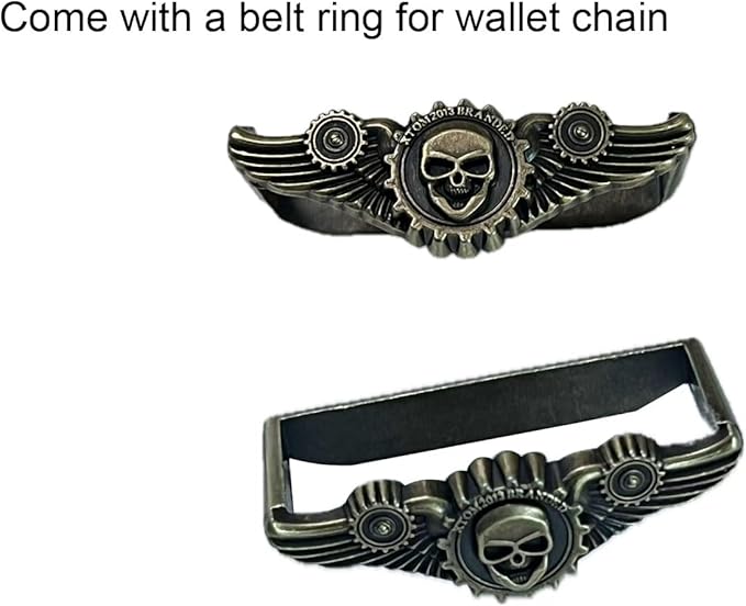 Vintage Dragon Mens Wallet Slim Card Money Purse Wi/Safe Chain