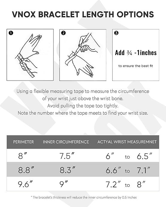 VNOX Link Chain Bracelets for Men - Cool Mens Bracelets Diamond-Cut Paperclip Solid Chain Bracelet Chunky Stainless Steel Jewelry Trendy Gifts