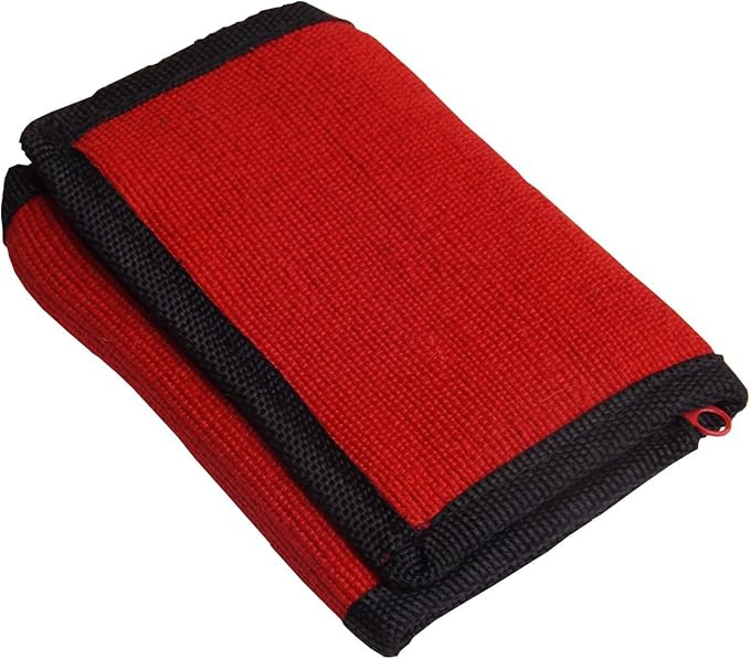 Green Breeze Imports RFID Shielded Natural Abaca Fiber Large Wallet