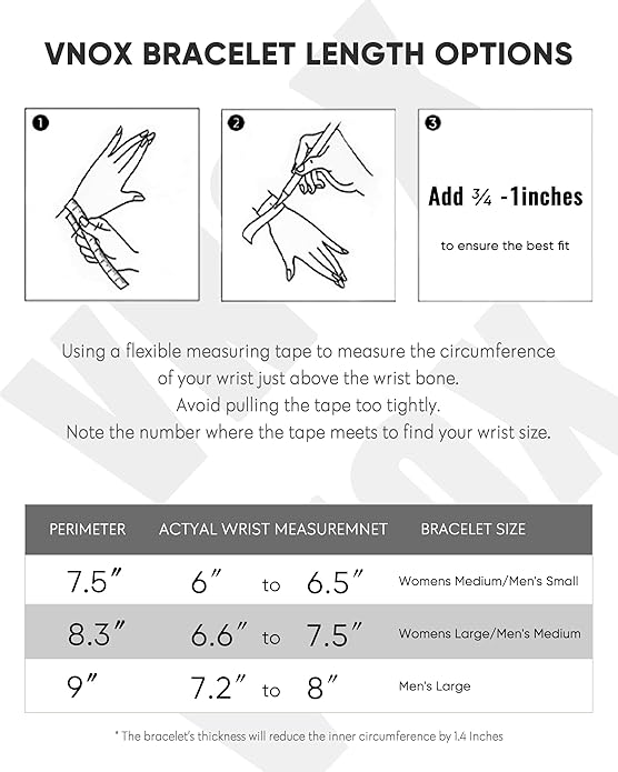 VNOX Link Chain Bracelets for Men - Cool Mens Bracelets Diamond-Cut Paperclip Solid Chain Bracelet Chunky Stainless Steel Jewelry Trendy Gifts