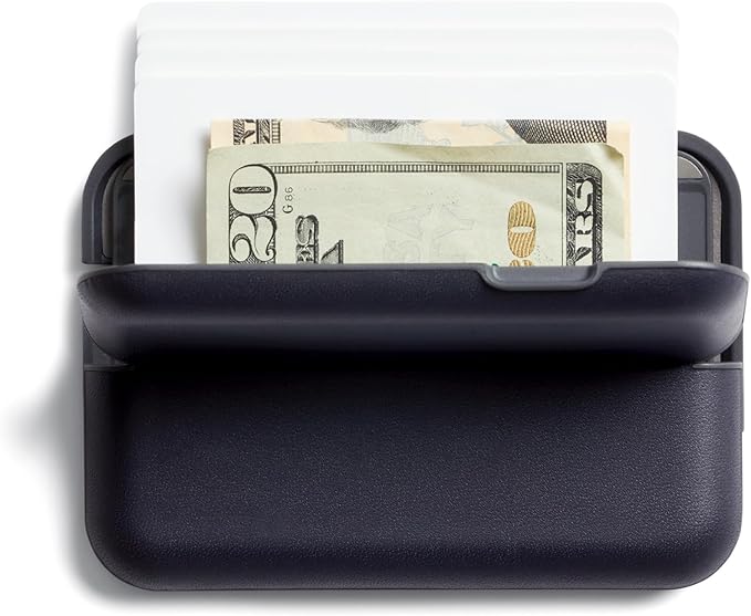 Bellroy Flip Case Second Edition – (Card Case, Hardshell Wallet) - Navy