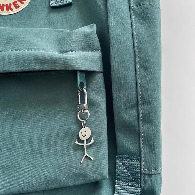 Line Drawing Keychains, Fun Hand Gesture Designs, Funny Middle Finger Open Key Fob, Unique Couple Friendship Gifts