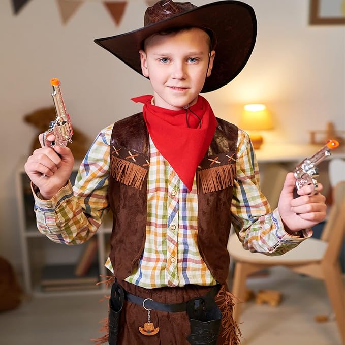 Panelee 36 Pcs Western Cowboy Keychain Bulk Silicone Horse Boot Cowboy Hat Western Themed Party Keychain for Christmas Holiday Birthday Gifts