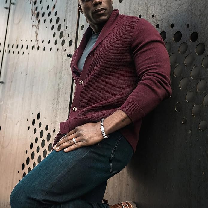 Stainless Steel Bracelets for Men,Cuban Link Mens Bracelet Silver/Black/Gold Plated Classic Chain Wrist Bracelets Jewelry Gifts for Dad Husband 5/7/9/12MM Width,7.5"/8.3"/9" Length with Gift Box