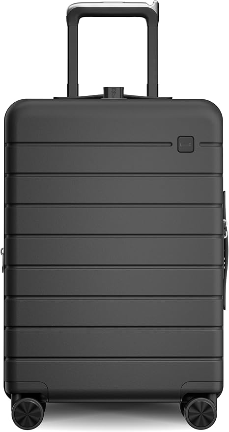 LUGGEX Carry On Luggage HUP3, Accelerate Access with DiHook, Handy Pouch, 20 inch Expandable Hard Shell Suitcases with Spinner Wheels