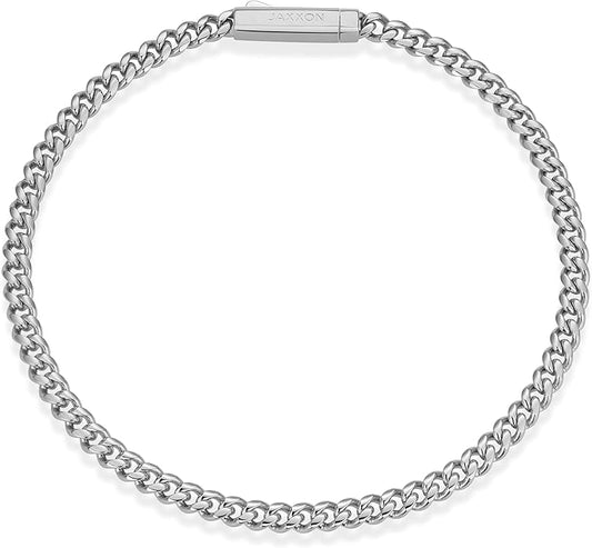 JAXXON Cuban Link Men's Bracelet - Box Clasp