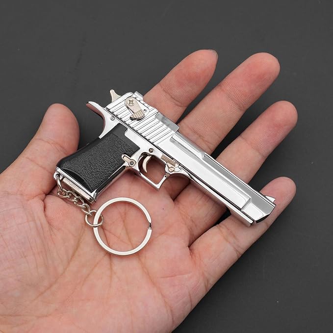 Mini Keychain Ornament Pendant Key Chain Tiny Key Rings Collection Gift for Car Bag Men Army Fans