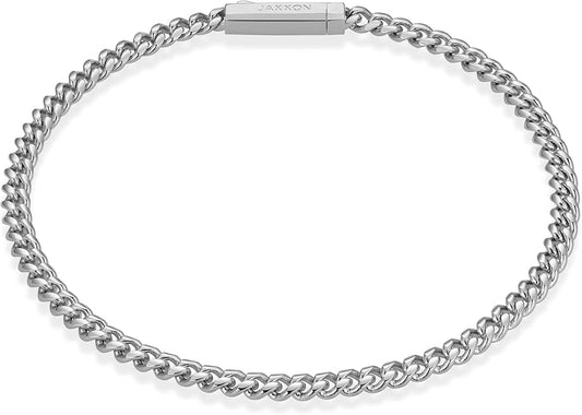 JAXXON Cuban Link Men's Bracelet - Box Clasp