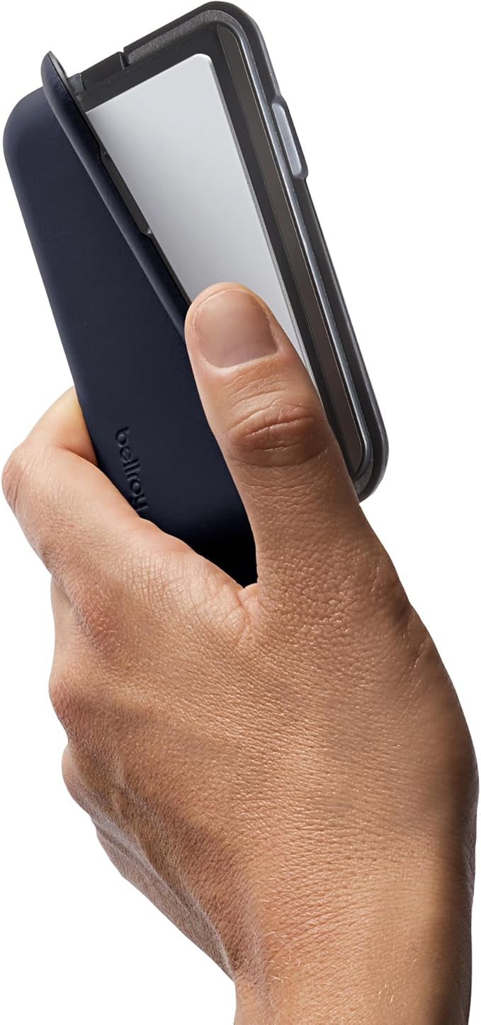 Bellroy Flip Case Second Edition – (Card Case, Hardshell Wallet) - Navy