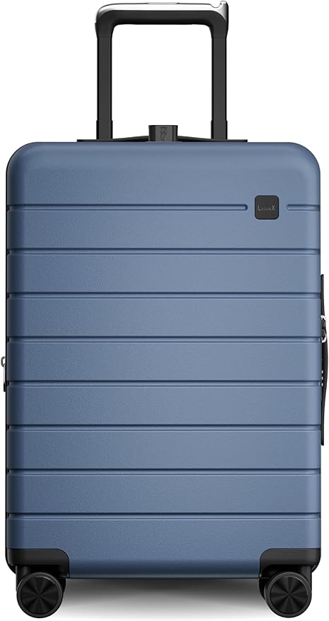 LUGGEX Carry On Luggage HUP3, Accelerate Access with DiHook, Handy Pouch, 20 inch Expandable Hard Shell Suitcases with Spinner Wheels