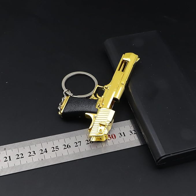 Mini Keychain Ornament Pendant Key Chain Tiny Key Rings Collection Gift for Car Bag Men Army Fans