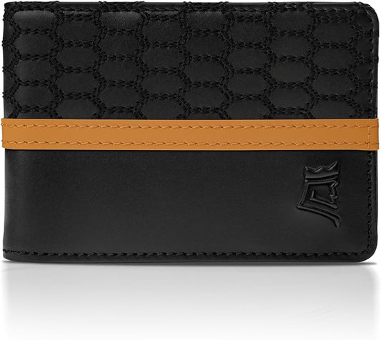 Kings Loot Wallet for Men | Minimalist Slim RFID Blocking Leather Design with Cash Pocket & Card Pull Strap | Holds 1-15 Cards | Stylish & Durable Wallets | Supercar Collection (Midnight Dunes)