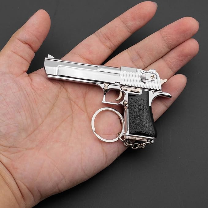 Mini Keychain Ornament Pendant Key Chain Tiny Key Rings Collection Gift for Car Bag Men Army Fans