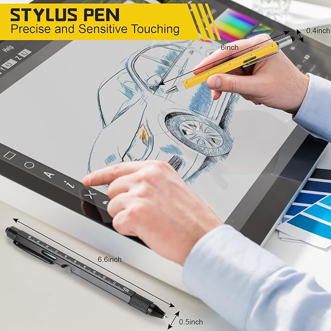 10 in 1 Multi-Tool Pen Set for Him, Cool Gadgets For Dads, Christmas Stocking Stuffers