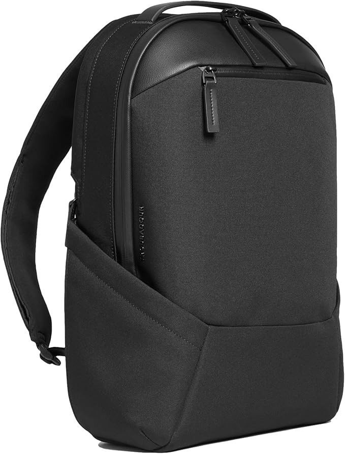 Troubadour Apex Backpack 3.0 - Premium Waterproof Laptop Backpack Fits Up to 17" - Ergonomic Design for Work and Travel - Stylish Backpack with 5-Year Guarantee - Black