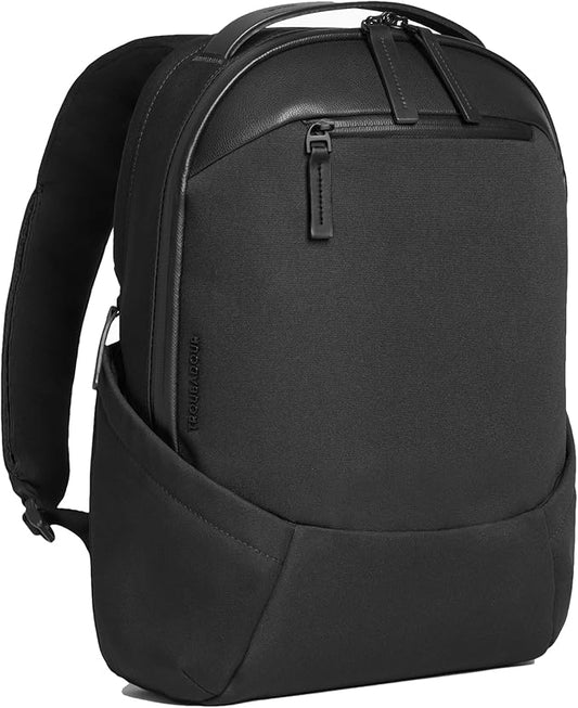 Troubadour Apex Compact Backpack 3.0-16L Premium Laptop Backpack - Ergonomic & Water Resistant - Designed for Work and Travel - Black