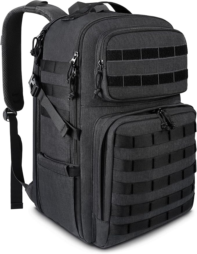 MATEIN 17 inch Laptop Backpack, Large Military Tactical Backpack for Men TSA Approved, Water Resistant Gym Daypacks Computer Bag, Carry on Travel Rucksack for Work Army Camping Hiking