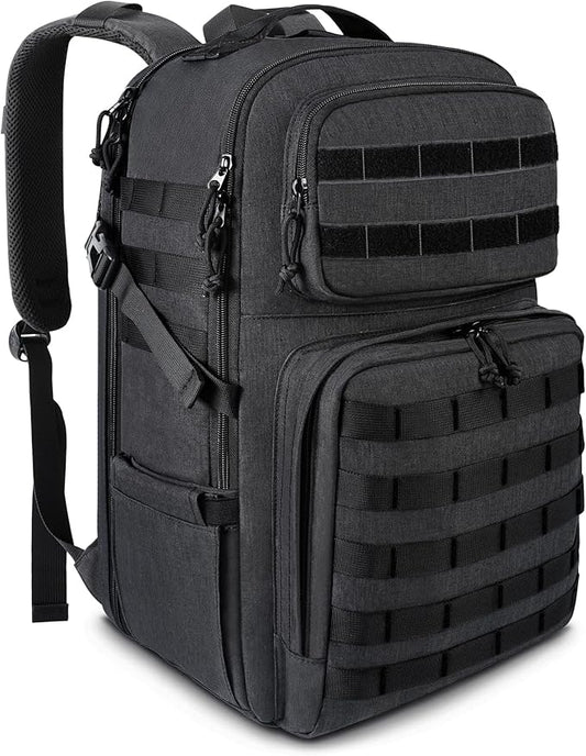 MATEIN 17 inch Laptop Backpack, Large Military Tactical Backpack for Men TSA Approved, Water Resistant Gym Daypacks Computer Bag, Carry on Travel Rucksack for Work Army Camping Hiking