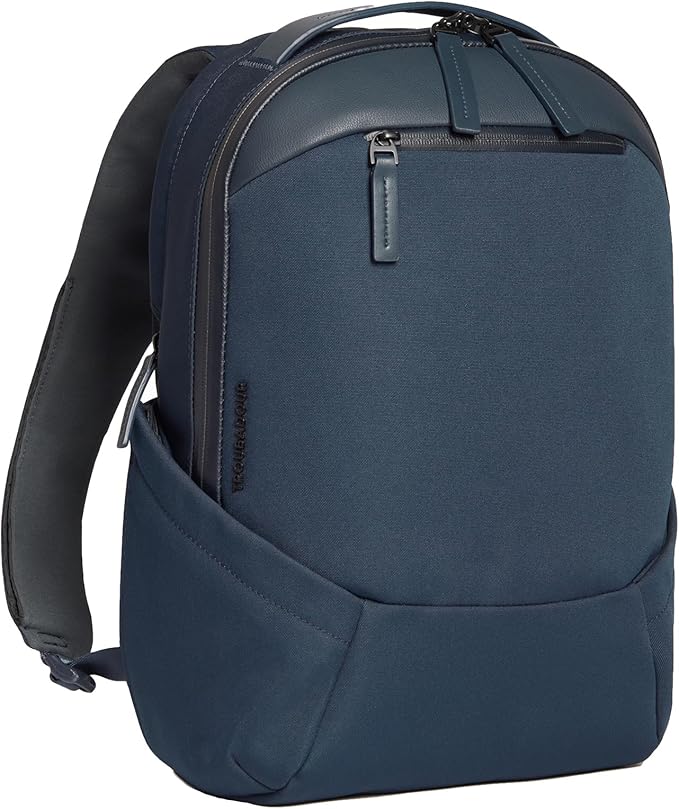 Troubadour Apex Compact Backpack 3.0-16L Premium Laptop Backpack - Ergonomic & Water Resistant - Designed for Work and Travel - Navy
