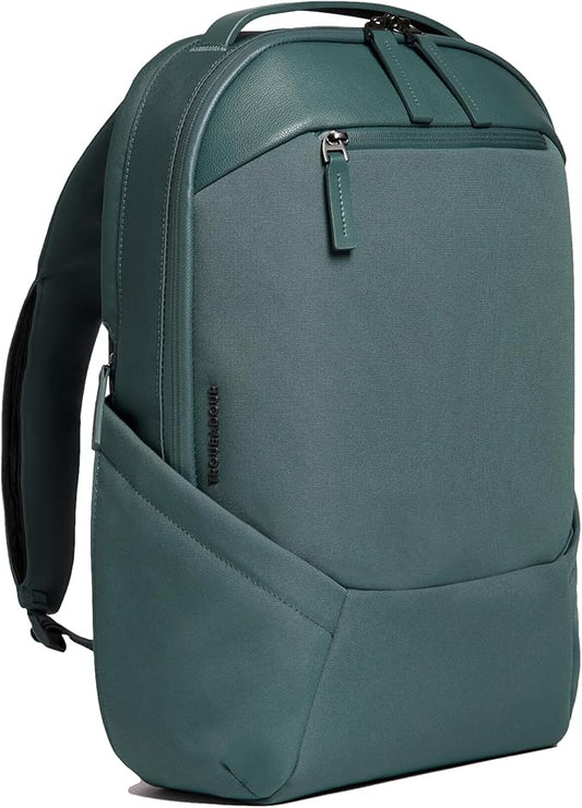 Troubadour Apex Backpack 3.0-25L Premium Laptop Backpack - Ergonomic & Water Resistant - Designed for Work and Travel - Livid Green