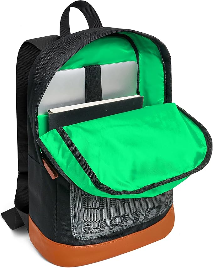 Bride Racing Backpack Brown Bottom with Harness Straps (Black Strap)