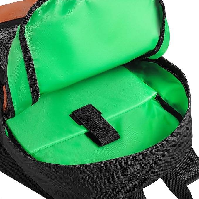 Bride Racing Backpack Brown Bottom with Harness Straps (Black Strap)