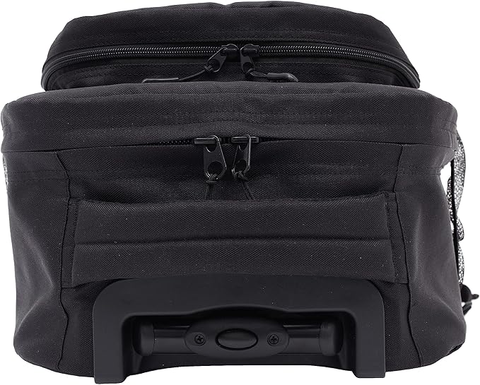 Travelers Club Rolling Backpack, Black, 18 Inch