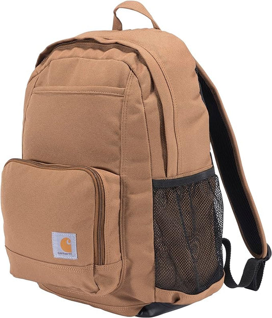 Carhartt 23L Single-Compartment Backpack, Durable Pack with Laptop Sleeve and Duravax Abrasion Resistant Base