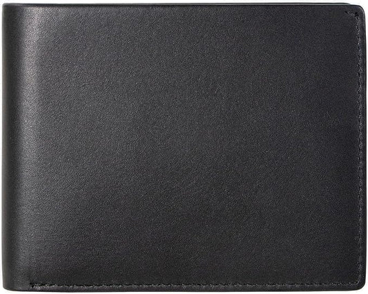 BULL GUARD Mens RFID Blocking Bifold Wallet Soft Leather Black Western Secure and Durable Extra Capacity Billfold with Credit Cards Slots Flip Up ID