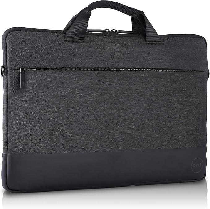 Dell Professional Sleeve 13 - Protect Your Everyday Essentials and Laptop, Water Resistant (Heather Gray)