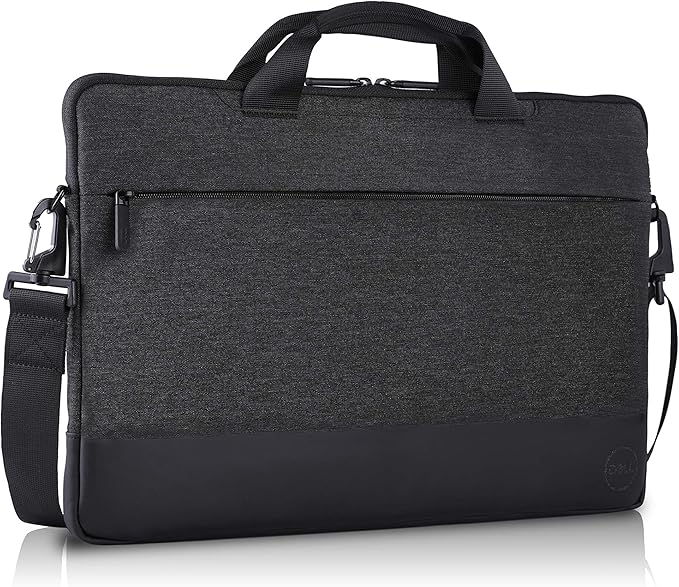 Dell Professional Sleeve 13 - Protect Your Everyday Essentials and Laptop, Water Resistant (Heather Gray)